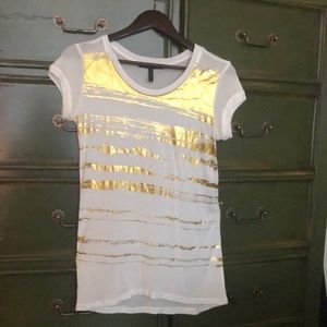 BCBGMAX AZARIA XS LONG CAP TEE TUNIC/MINI DRESS NEW NO TAGS NEVER WORN